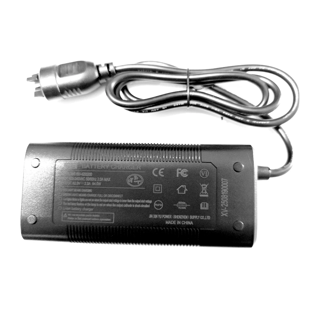 Nabíječka pro elektrokola 42V 2A pro 36V baterii Bosch Active/Performance Line - náhled 5