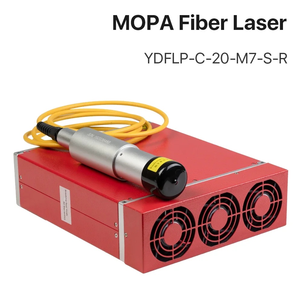 JPT YDFLP-C-20-M7-S-R MOPA Pulse Width Fiber Laser Module 20W With Red Dot High Quality for Fiber Laser Machine
