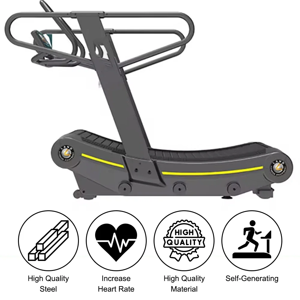 #For  Most Popular Unpowered Curved Wooden Treadmill Air Runner Curve Treadmill Running Machine  Non - Motorized Treadmill