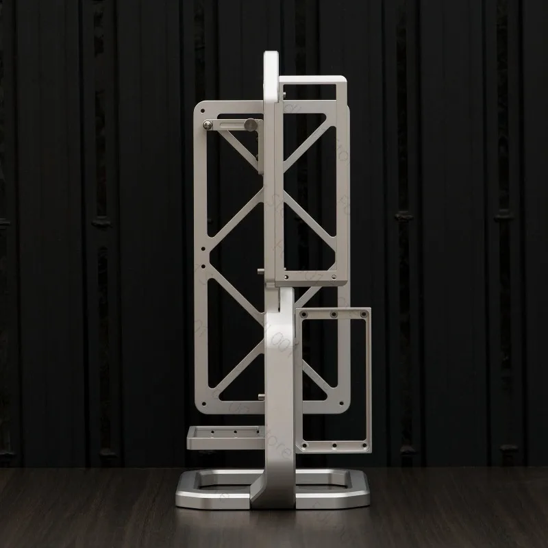 Open ITX Rack Case Mechanical SFX Portable Vertical Desktop Game Mini High-end Aluminum Alloy Computer Case