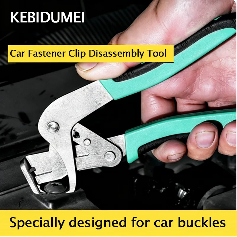 

Car Clip Plier Panel Clip Removal Plier Nail Fastener Disassembly Tool for Push Retainer Pin,Rivet Bumper Door Trim Panel Buckle