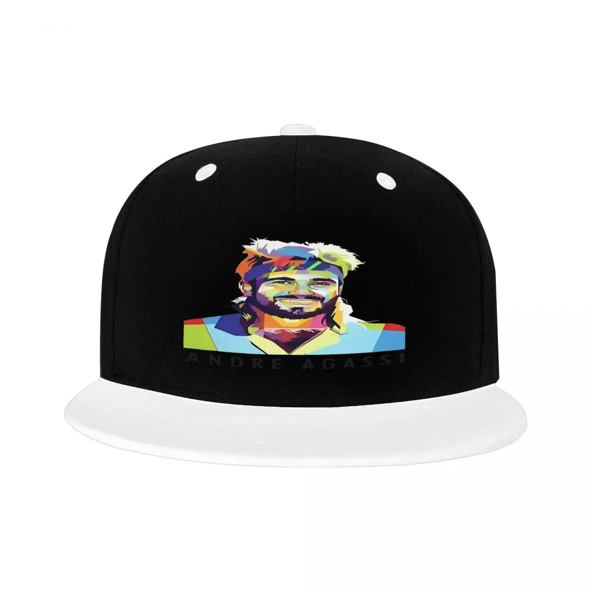 Gorra de béisbol con estampado para hombre, gorro deportivo de verano, diseño de Andrei Agassi