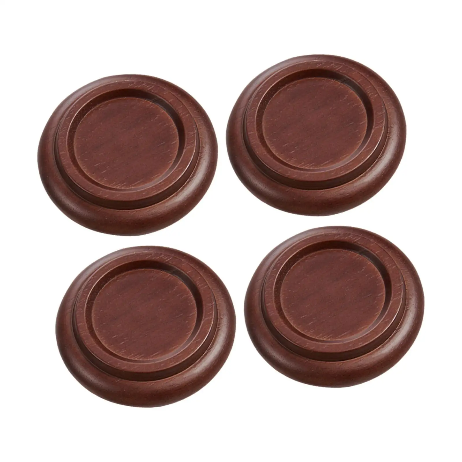4Pcs Upright Piano Caster Cups for Hardwood Floors Multipurpose Practical Piano Foot Covers Piano Leg Coasters Floor Protector