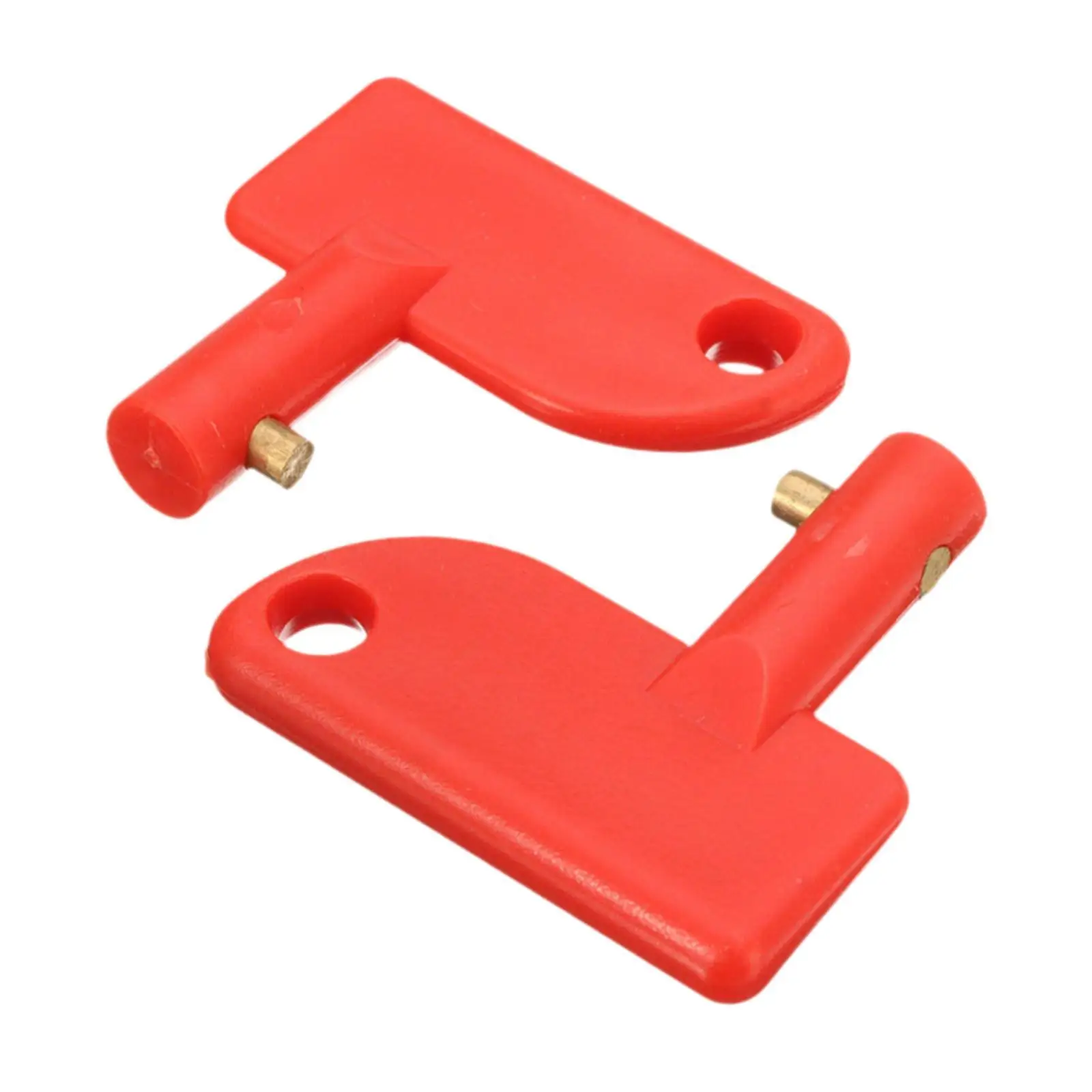 2x Generic Battery Disconnect Isolator Keys Portable for ATV Auto Boat