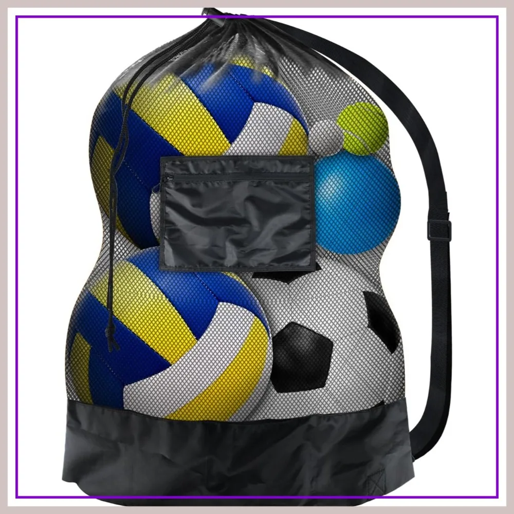 

Heavy Duty Drawstring Backpack for Sports, Beach, Travel, Gym & Swimming Gear with Shoulder Strap