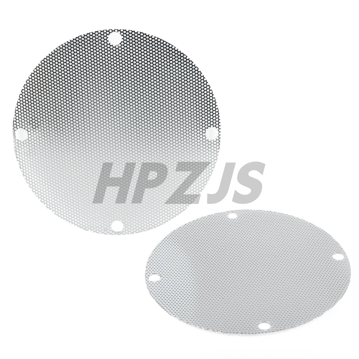 

Сетчатые решетки для задних динамиков для мотоцикла Harley Touring Electra Street Tri Glide Ultra Classic FLHTCU EFI 1996-2013, хром/черный