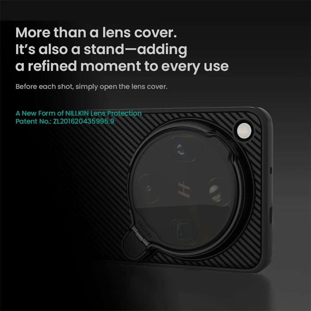 NILLKIN Etui MagSafe CamShield z podpórką i magnetycznym mocowaniem, odporne na wstrząsy, z osłoną aparatu do OPPO Find X9 Ultra — zdjęcie produktu 3