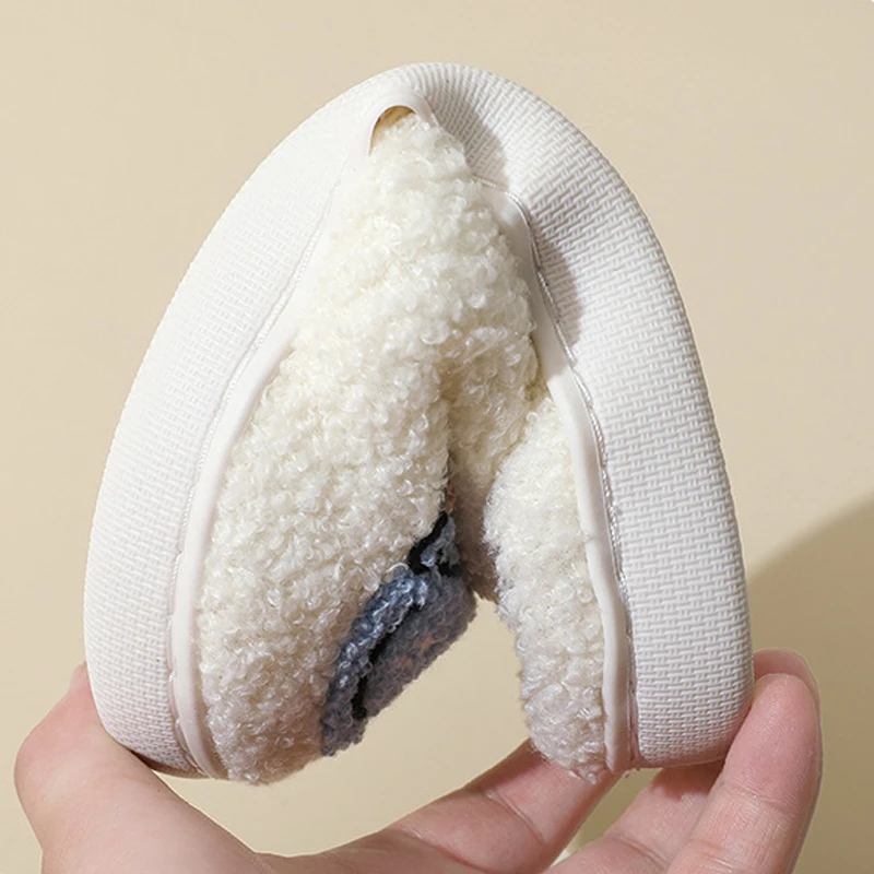 

Хлопковые тапочки Eyriphy Capybara, новые зимние теплые парные тапочки, нескользящие удобные пушистые тапочки белого цвета. Размер: от 36 до 44-45