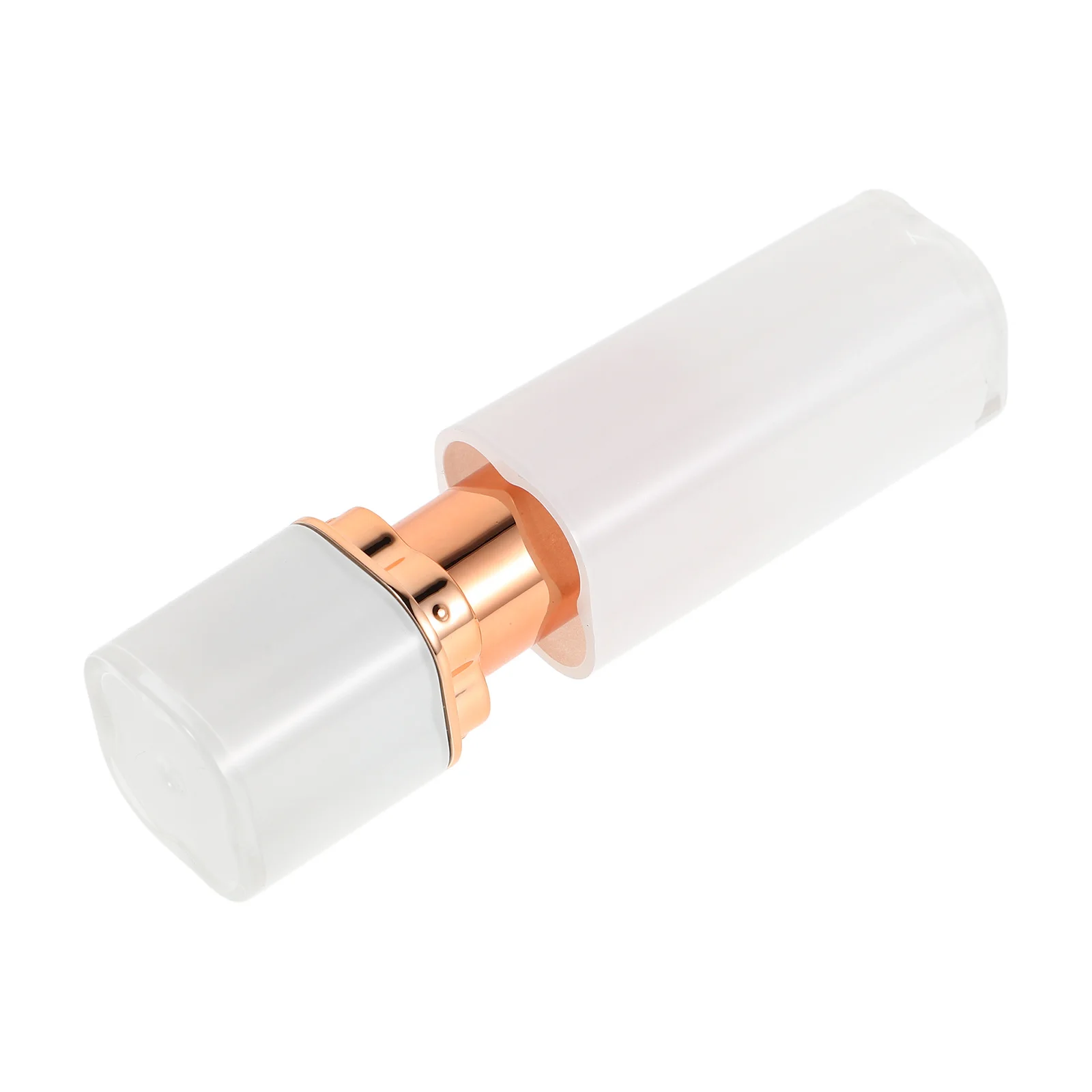 

Mini Refillable Lipstick Tube Empty Container for DIY Lip Balm Gloss Making Portable Makeup Packaging Four Leaf Style Sub