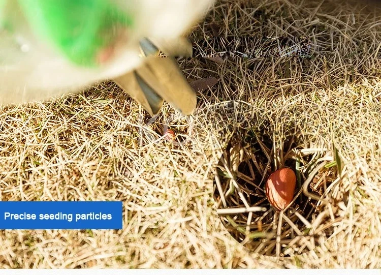 cotton soybean peanut planter film-pressing machine seed planting tool Stainless steel Multi-function hand-push seeder