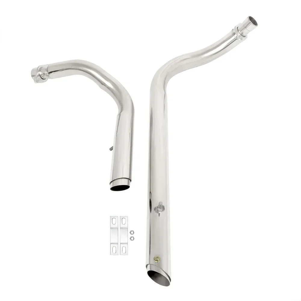 For Honda Shadow Aero 750 VT750 C2 Phantom Spirit ACE VT750C VT400 Motorcycle Exhaust Pipe Silencer Kit With Removable Muffler