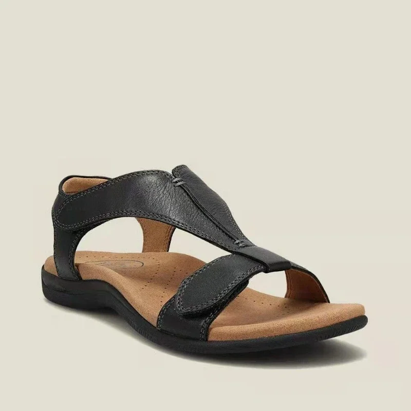 Hot Sales Women Sandals Open Toe Shoes Soft Outdoor Women Beach Sandals Fashion Lightweight Casual Shoes Plus Size Wedge Sandals