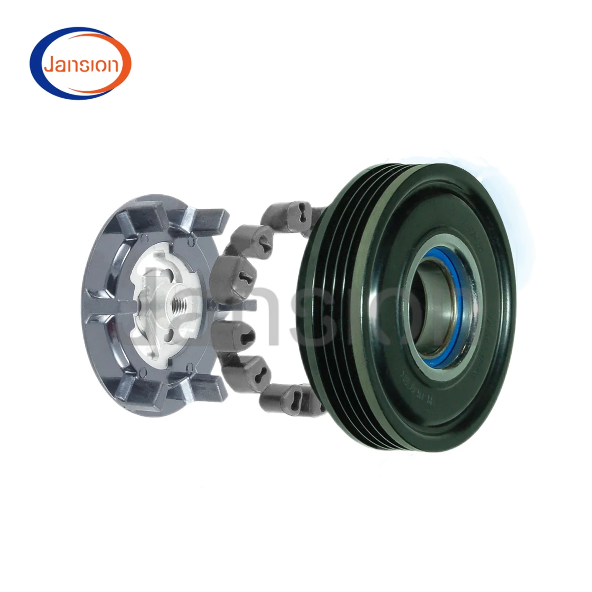 Auto AC A/C Air Conditioning Compressor Clutch Pulley 7SEU17C For BMW 545I E60 645I E63 735IL 745IL 760IL E65 E66  64509154071