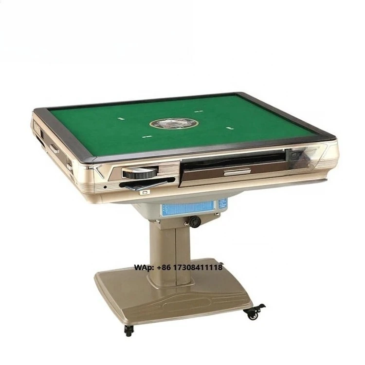 Automatic Roller coaster Tiles Model Electric Folding Mahjong Table Machine