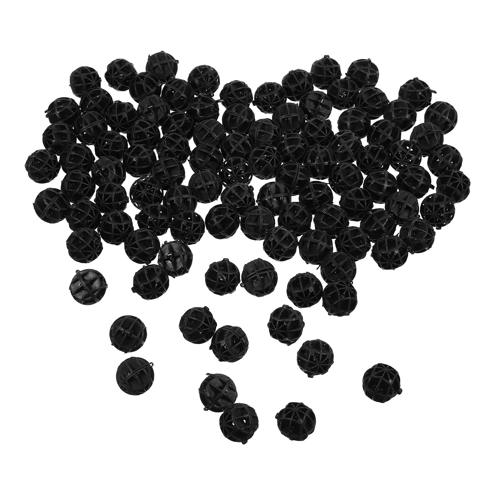 

100Pcs 16mm Aquarium Filter Bio Balls Cotton Plastic Material Fresh Saltwater Fish Tank Accessories Fish Tank Filter