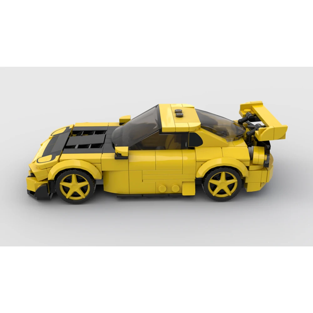 267 PCS MOC Speed Champion City Sports Car Famous Brand Car Model Building Blocks Technology Racing Creative Children's Toy Gift