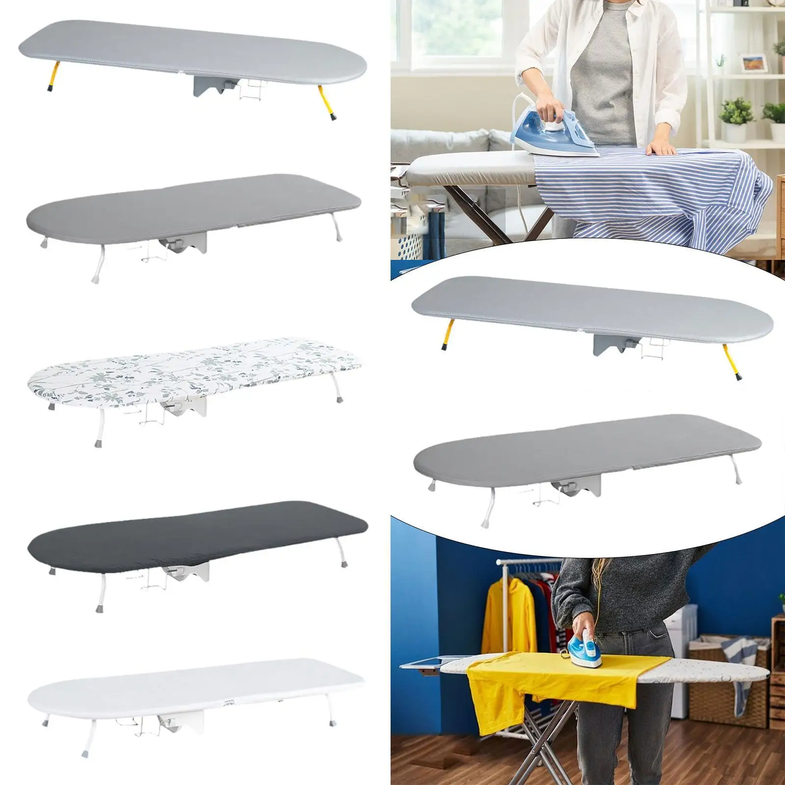 Household Ironing Board Countertop Ironing Board Heavy Duty Portable Foldable