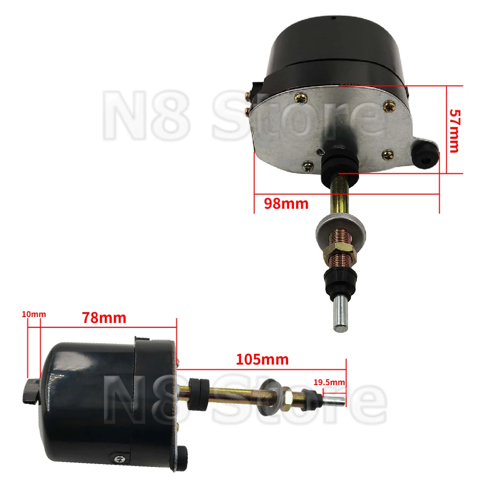 Car Front Windscreen Wiper Motor RTC3866 519900 For Land Rover Series 1&2 Auto Parts