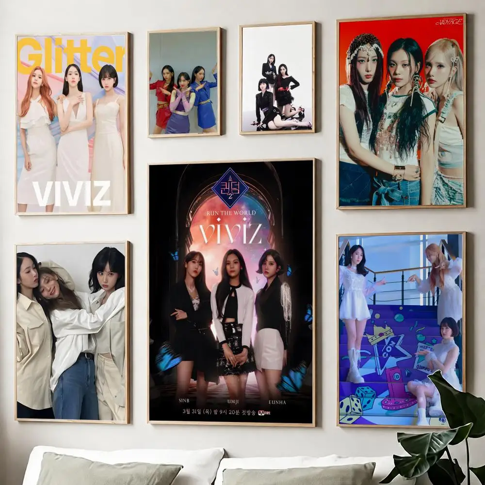 Póster de V-VIVIZ, impresión en papel, decoración artística para el hogar, sala de estar, dormitorio, entrada, Bar, cafetería