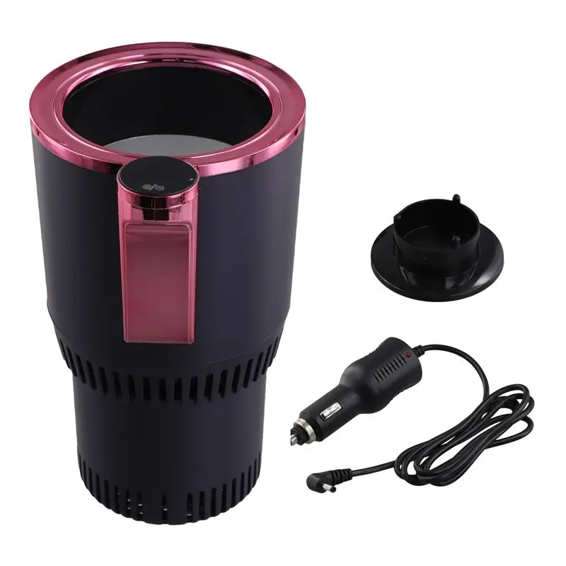 

A48P-12V Car 2 In 1 Heating Cooling Cup Warmer Cooler Cup Smart Cup Holder Digital Display Temperature Drinks Holders