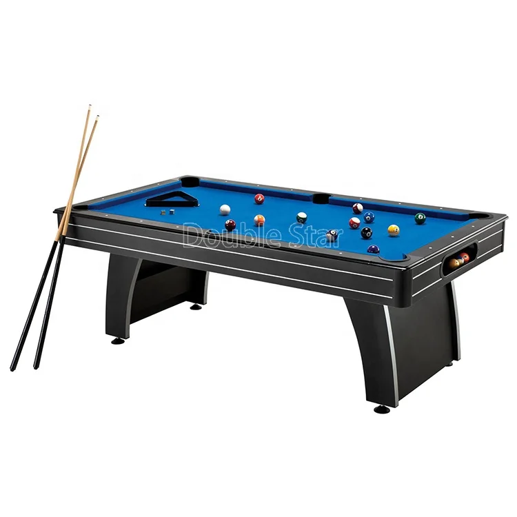 Kualitas Terbaik Indoor Sport MDF klasik biliar Snooker murah 7Ft meja kolam renang untuk dijual