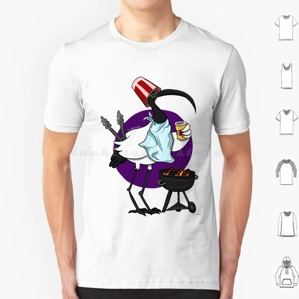 Bin Chicken Bbq T Shirt Cotton Men Women DIY Print Bin Chicken Bbq Aussie Binchicken Funny Australian