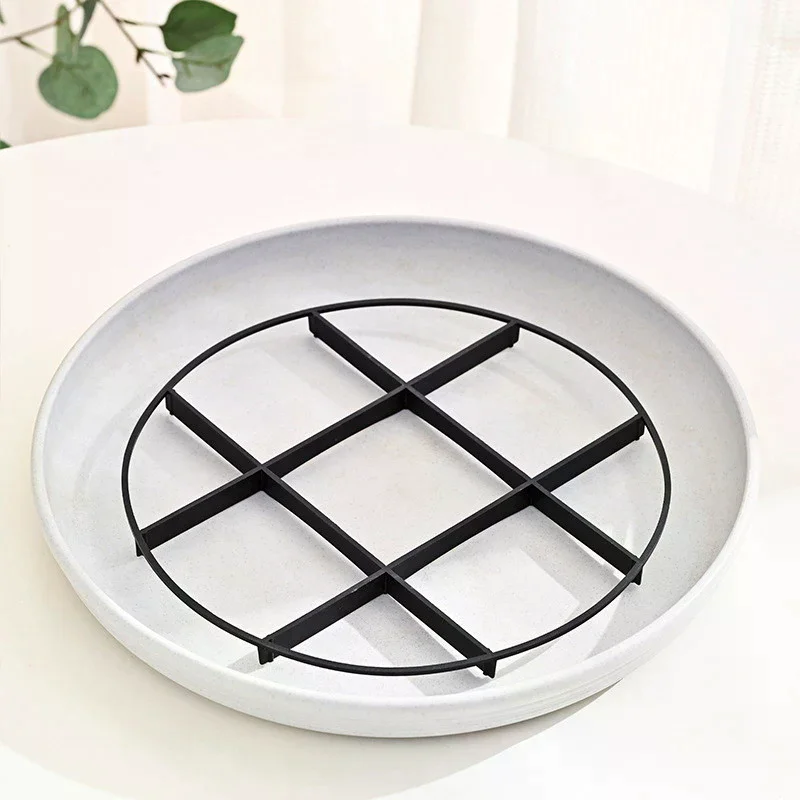 Anti Rot Root Plastic Saucer Bracket Drip Plant 10Pcs Flowerpot Tray Indoor Outdoor Home Garden Supplies Flower Pot Tray