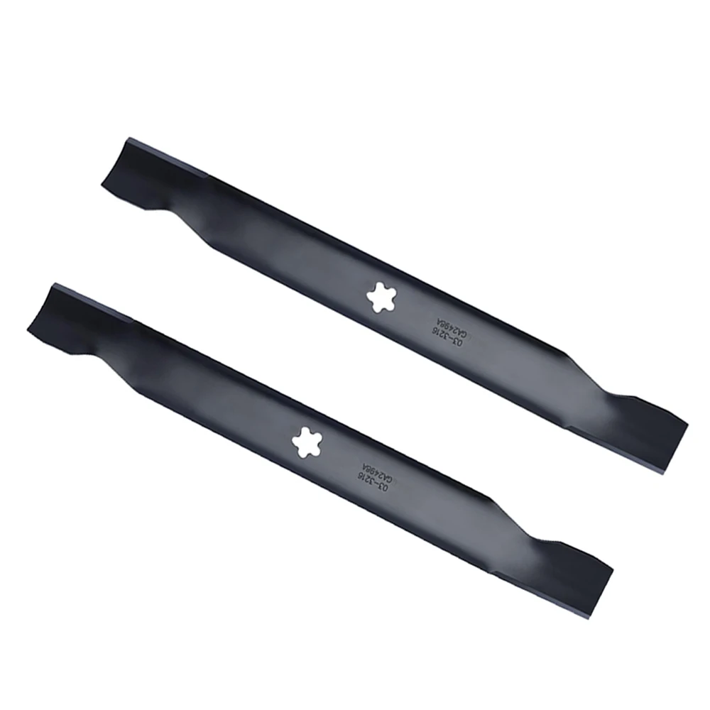 2 Pack Mulching Mower Blades 134149 for Craftsman LT2000 LT1000 42 Inch Deck Husqvarna Riding Lawn Tractor