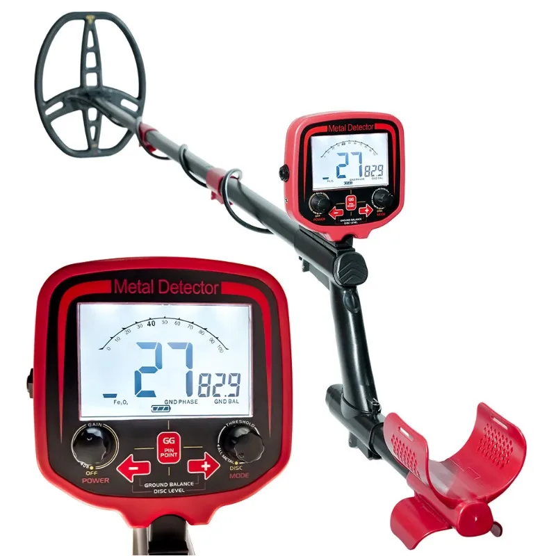 Underground Metal Detector for Treasure Hunting Gold Prospecting Buried Coins Jewelry Detection Handheld Electronic Measuring