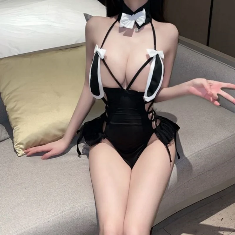 

Sexy Lingerie Role-Playing Bunny Girl With Pure Desire Passion Binding Temptation No Need To Take off Uniform Uniform Set