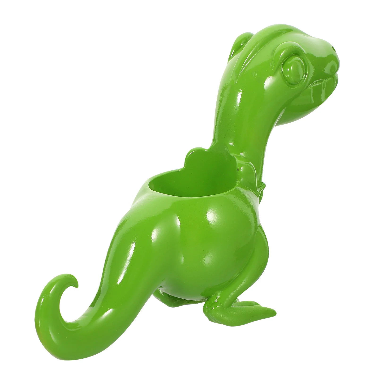 

Resin Dinosaur Pen Holder Cartoon Desk Organizer Stationery Pot Multi-Purpose Storage Creative Gift Idea Pen Holder