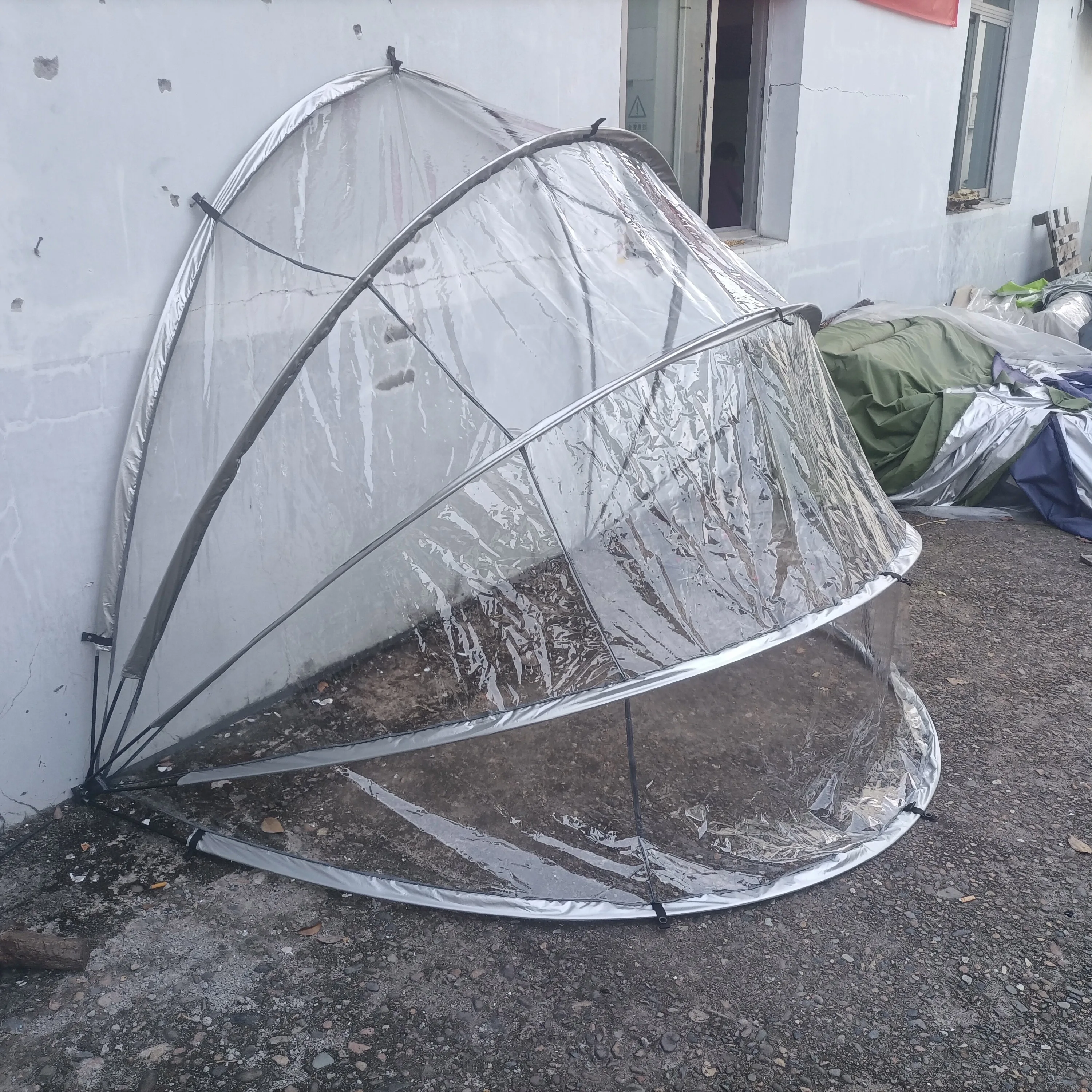 

Clear Motorcycle Tent, Bike Tent Cover 2 Bikes, Bicycle Storage Shed Waterproof, Bike Shelter Outdoor, Bike Tent Storage