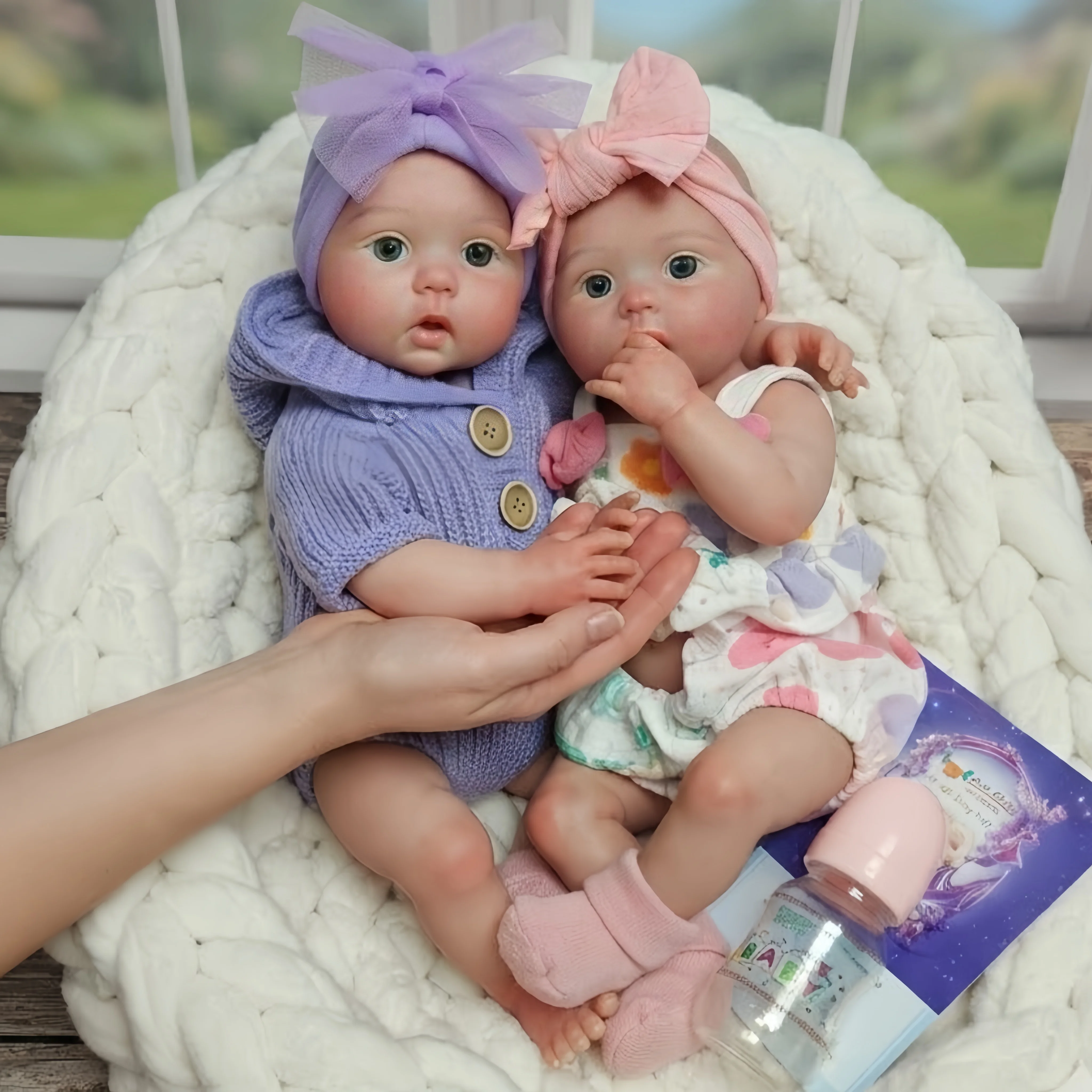 1 PC 45CM Silicone Reborn Doll Can Open Mouth Full Solid Silicone Handmade Washable Doll Toy Boneca Reborn Corpo De Silicone