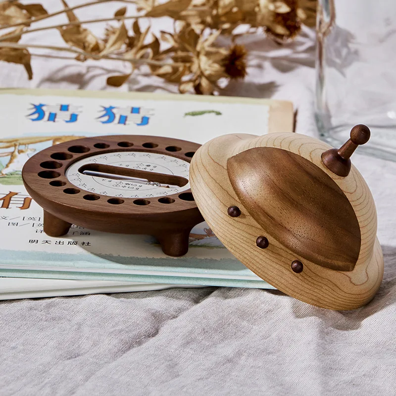 Spaceship deciduous tooth box Italian tooth collection storage box boy tooth storage box children's birthday gift