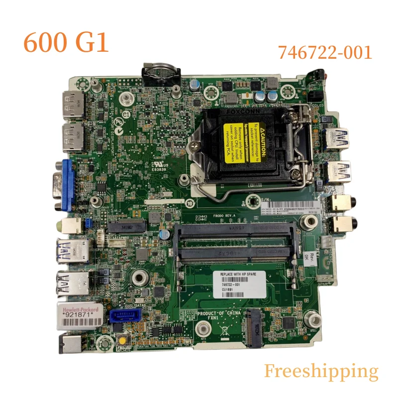 746722-001 For HP ProDesk 600 G1 DM Motherboard 746722-601 746219-004  DDR3 Mainboard 100%Tested Fully Work