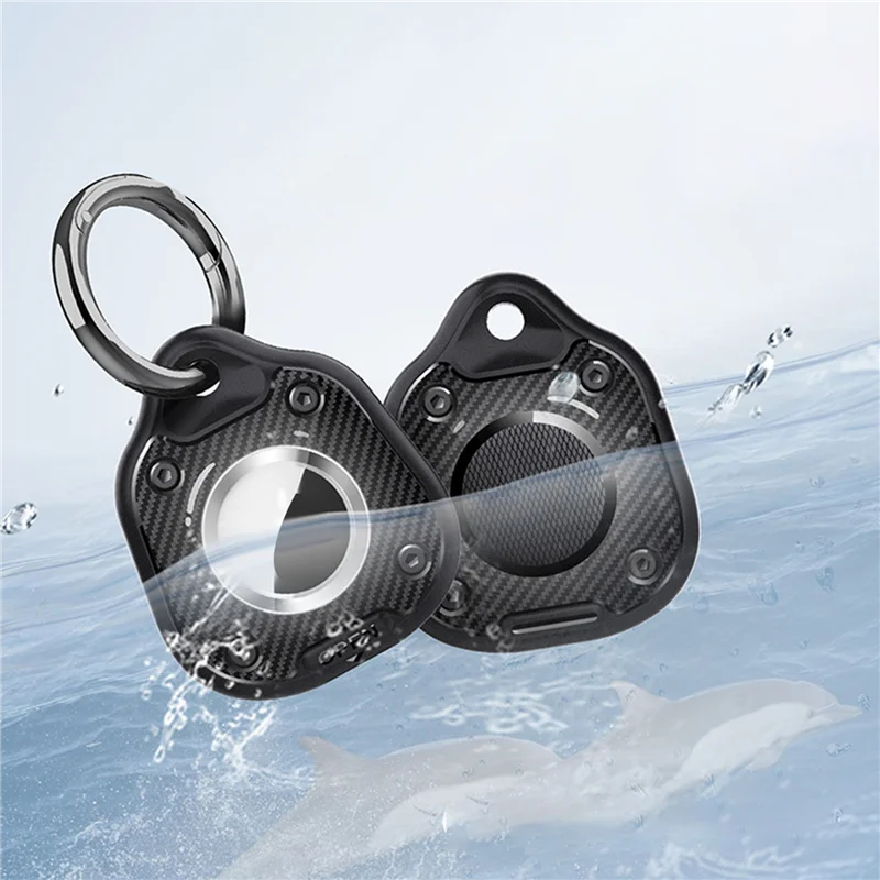 BTLIFE-3X Waterproof Case For Airtag Protective Case Anti-Lost Anti-Scratch For Kids Pet Collar With Keychain Screw