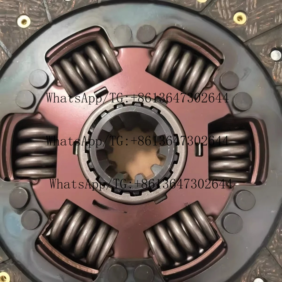 430 pull clutch plate is suitable for Howo original homogeneous carbon fiber all copper material anti-burn