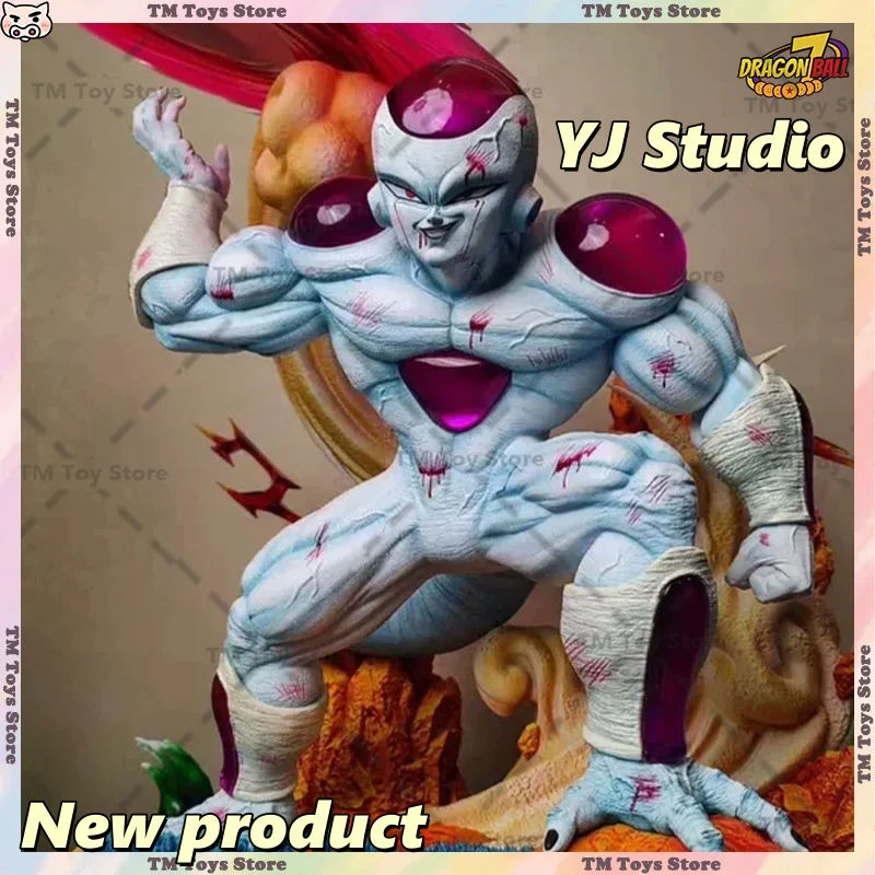 YJ Studio Dragon Ball Frieza Anime Figures 1/6 Full Power Frieza Figure Four Forms PVC Statue Collection Model Toys Gifts New