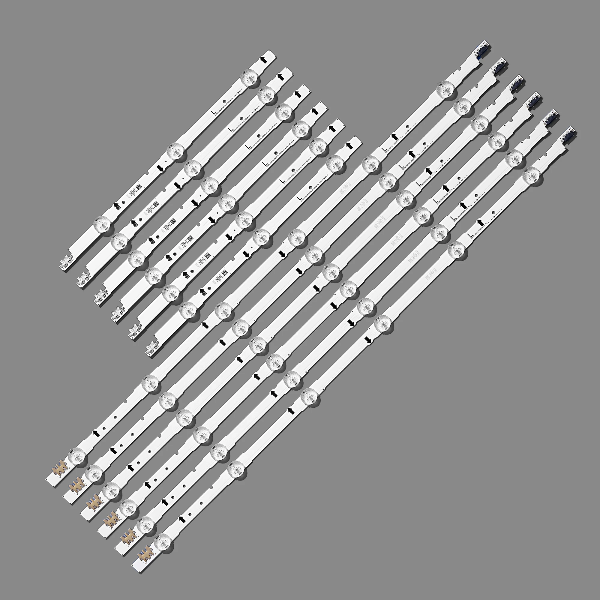 12 PCS/zestaw listwa oświetleniowa LED dla UE48H6400 UE48J5600 UE48J5600 UE48H5000 UE48H5500 UE48H6200AK D4GE-480DCA 48dcb-r3