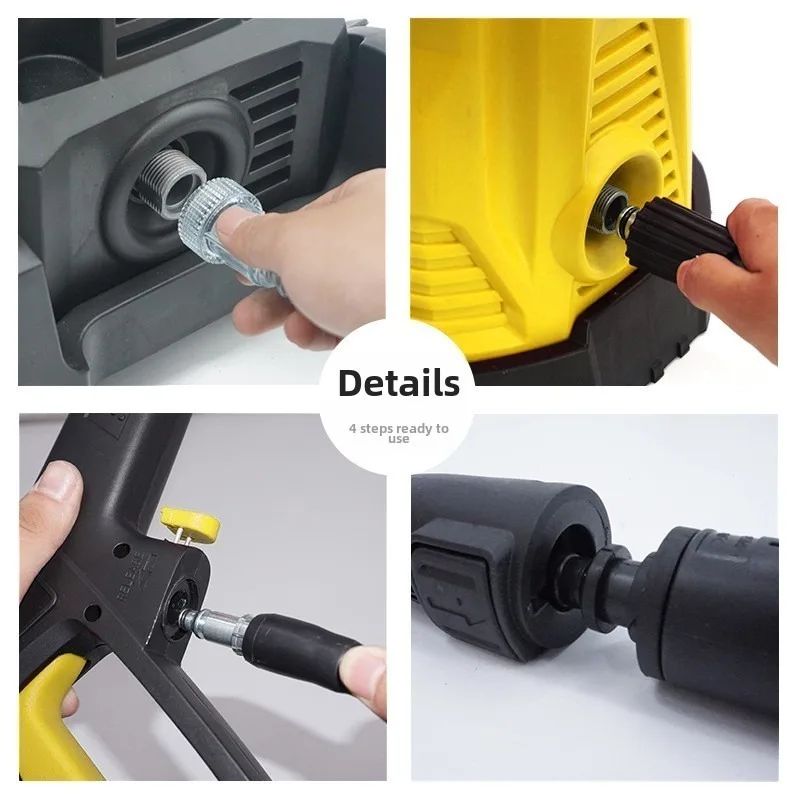 Electric High Pressure Washer Car Washers Adjustable Lance Garden Terraces Cleaning Spray Gun Car Cleaning Car Care Accessories