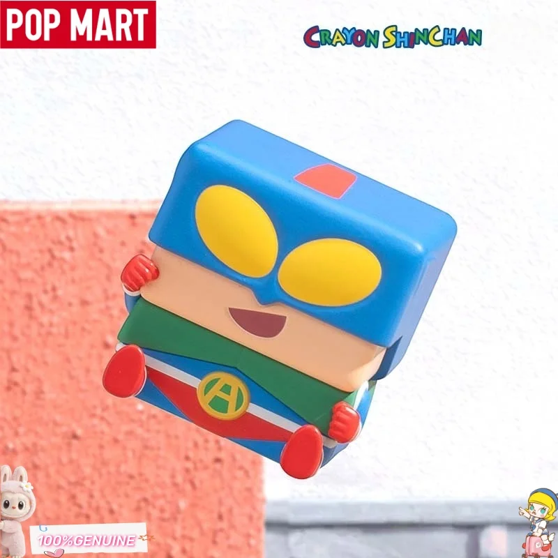 

POPMART Crayon Shinchan Pop Cube-3 Series Blind Box Mini Figures Collectible Desktop Ornaments Gift For Anime Fans Kids Girls