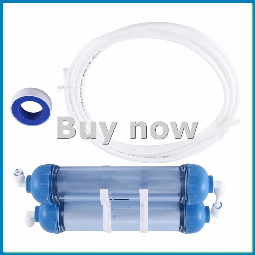 

Фильтр для воды, 2 шт., корпус T33, корпус фильтра T33 для самостоятельной сборки, 4 шт. фитингов, очиститель воды для системы обратного осмоса-A33R