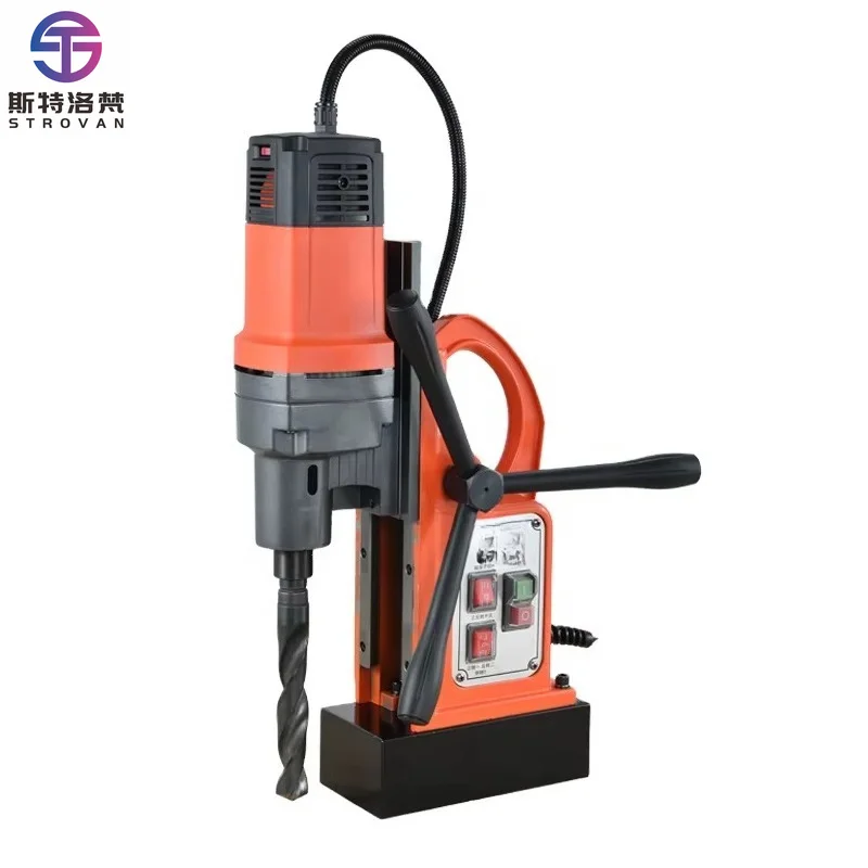 MW-32B 220V Electric Drill Machines 60mm 18000N Professional Magnetic Drills Vertical Stabilization 110V