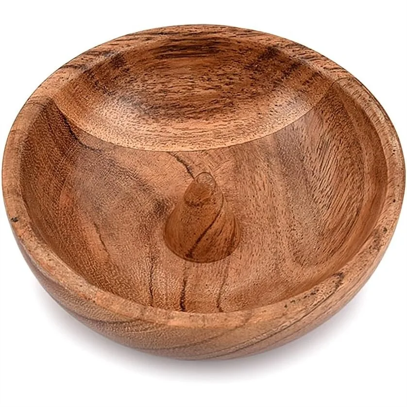 Jewelry Display Stand Cone Shaped for Engagement Rings, Acacia Wood Ring Holder Organizer Elegant and Durable