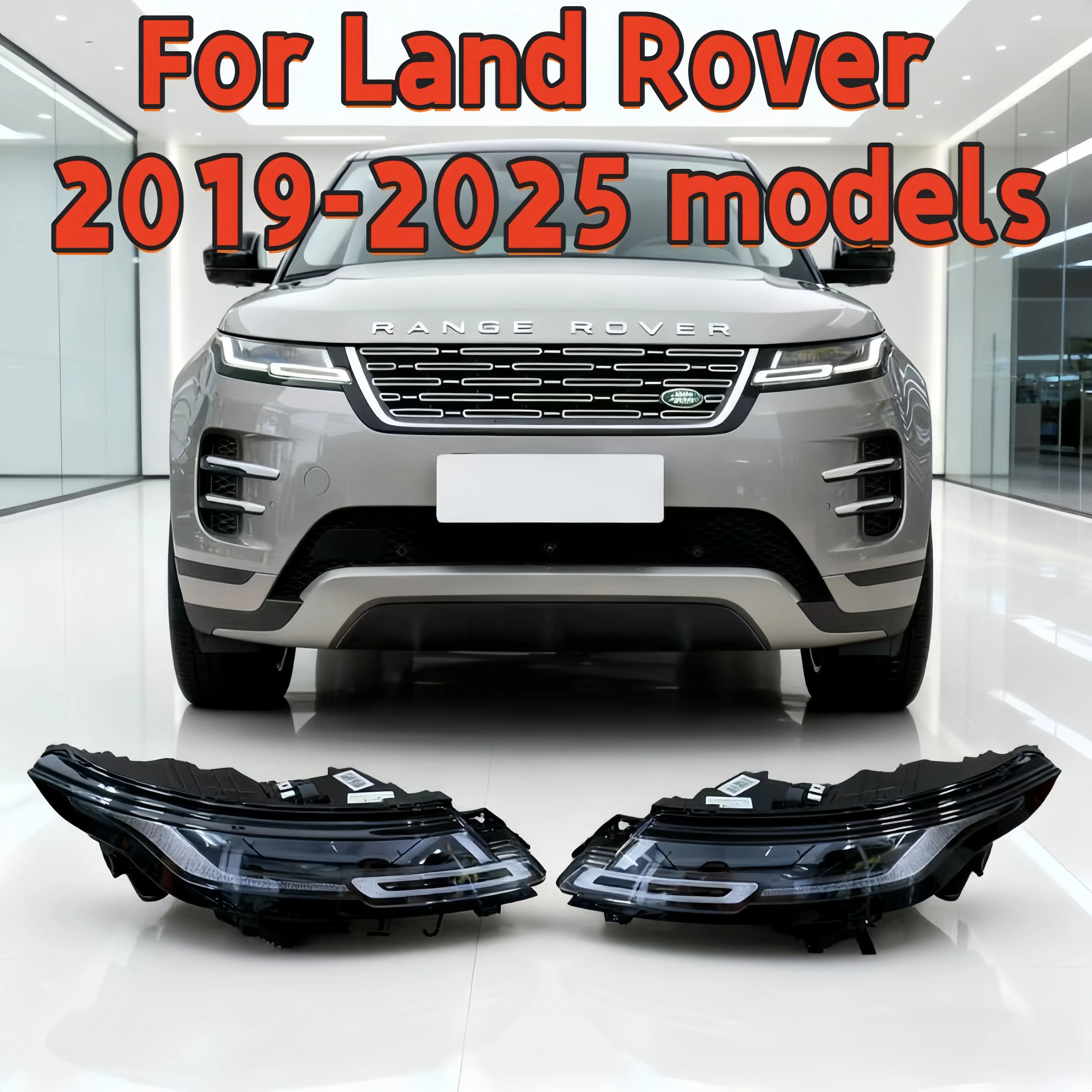 

Suitable for Land Rover 2019-2025 Range Rover Aurora upgraded with high-end original matrix LED headlight assembly