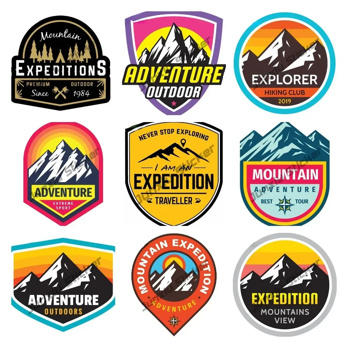 

Never Stop Exploring Decal Car Sticker Off-road Rear Windshield Trunk Motorcycle Scratch-Proof RV Styling Decoration
