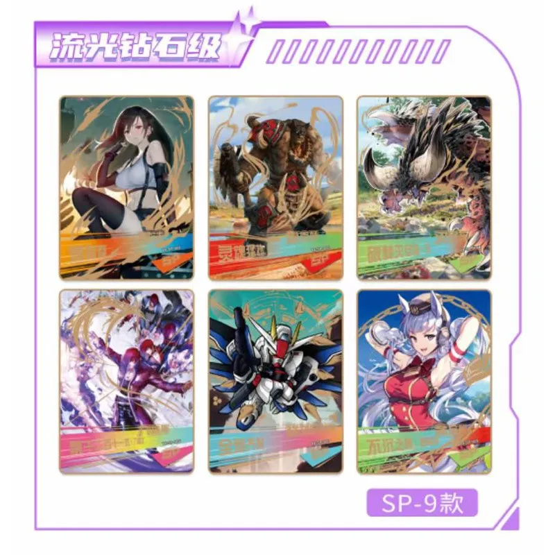 Game Soul Cards Goddess Story Anime Heroes TCG Collection Child Kids Playing Board Tcg Game Cards Toys For Family Birthday Gift