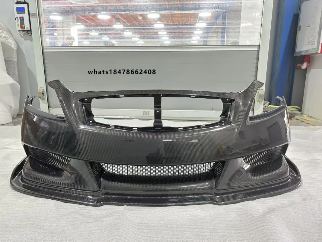 

High Quality Full Carbon Fiber Front Bumper for Infiniti COUPE G37 Perfect Fitment
