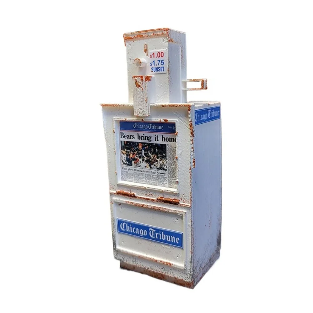 

Миниатюрная телефонная будка в масштабе 1:12, мебель для игровых домиков, винтажный стиль, миниатюрный почтовый ящик, украшение, декор для телефонной будки