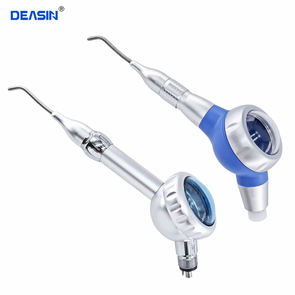 

Dental Air Polisher metal air prophy mate air polishing handpiece air flow teeth whitening cleaning air water sander gun 2/4hole